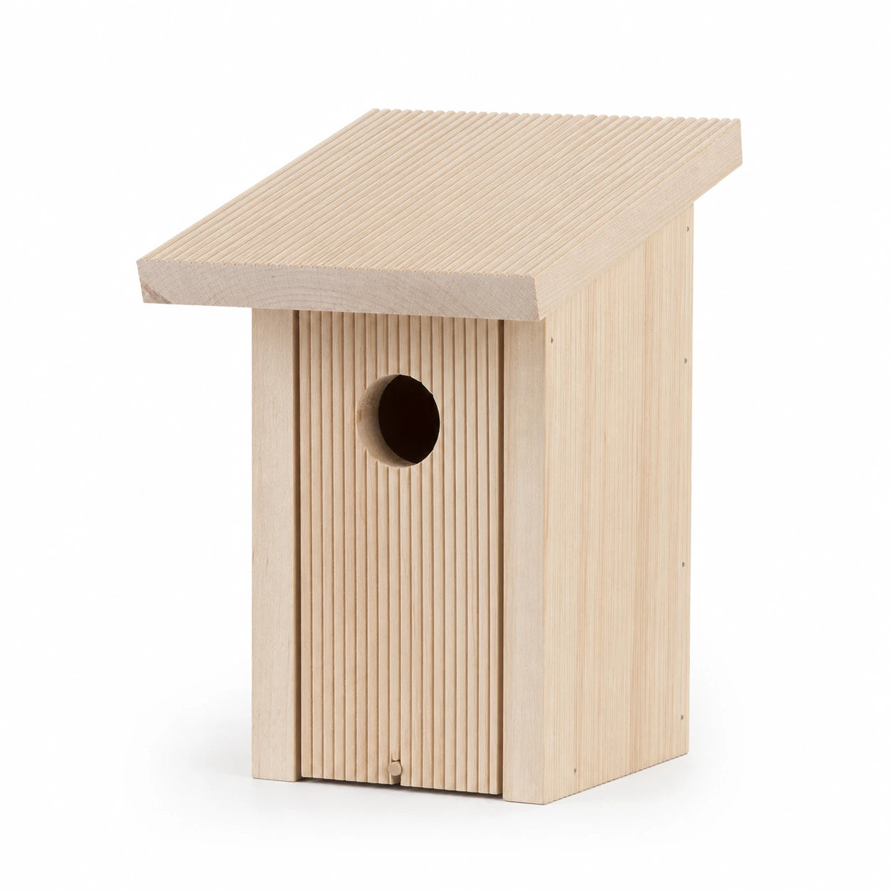 Birdhouse compact with front grooved 30 mm — photo 2
