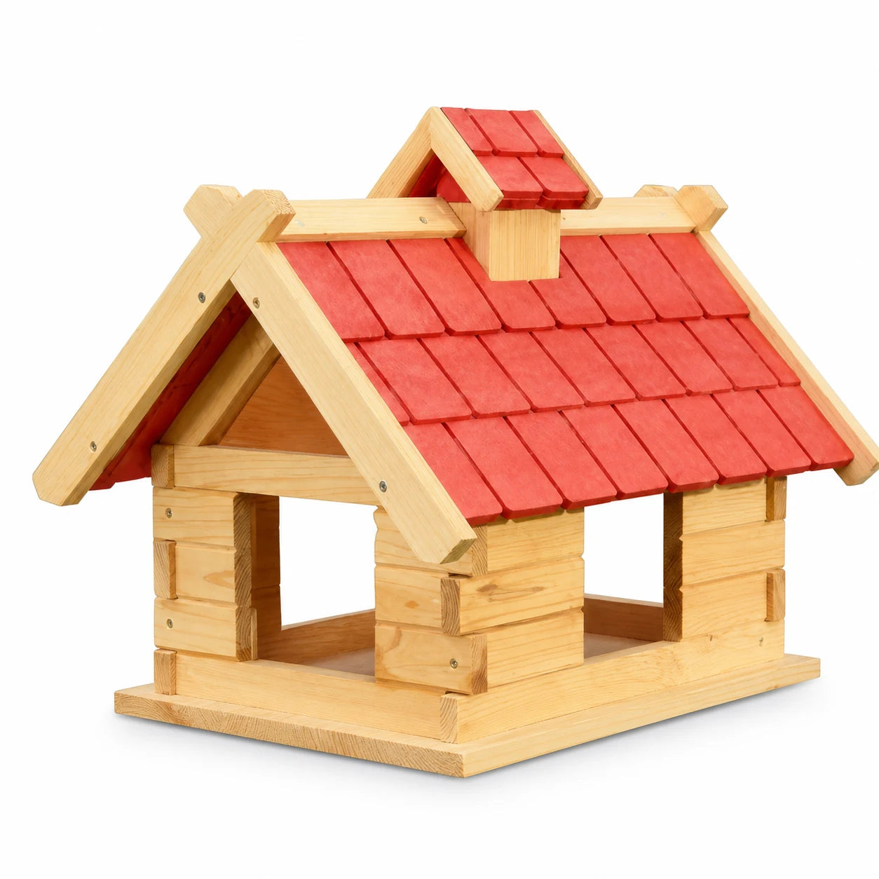 Feeder chalet XXL in wood — photo 2