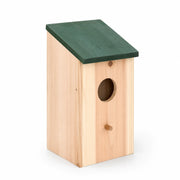 Birdhouse vertical with green roof — photo 2