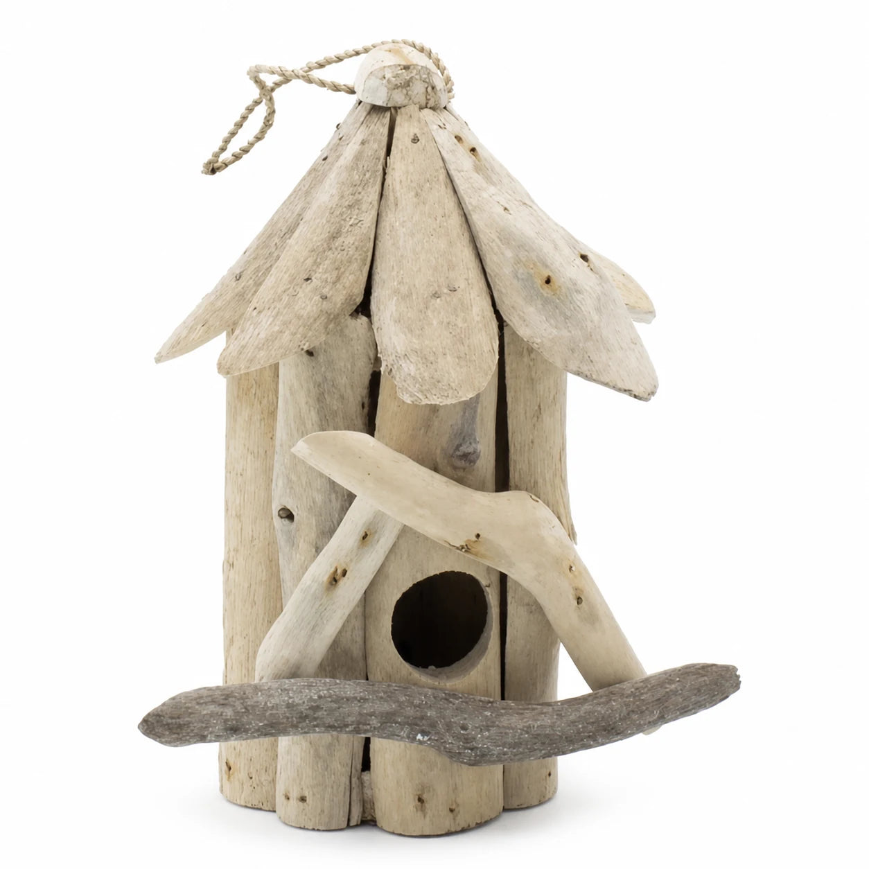 Small birdhouse in driftwood — photo 2