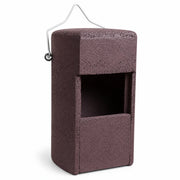 Birdhouse semi-open in wood concrete — photo 2