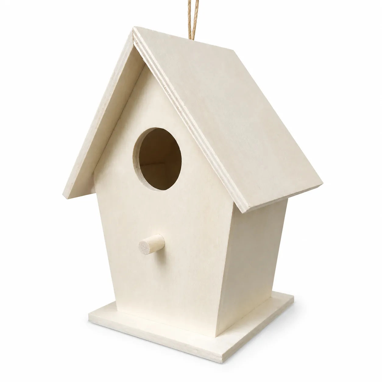 Birdhouse white hanging — photo 2