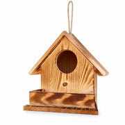 Birdhouse in wood brown light — photo 2