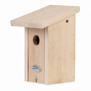 Birdhouse in wood beige size 15,4 × 14,1 × 21,2 cm — photo 2