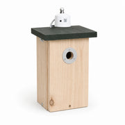 Birdhouse connected faceted with ring white — photo 2