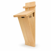 Birdhouse vertical in wood with front sloping — photo 2