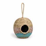 Birdhouse woven handcrafted in reed — photo 2