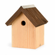 Birdhouse in wood with roof groove 27 mm — photo 2