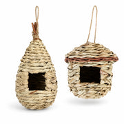 Set of 2 birdhouses hanging black — photo 2