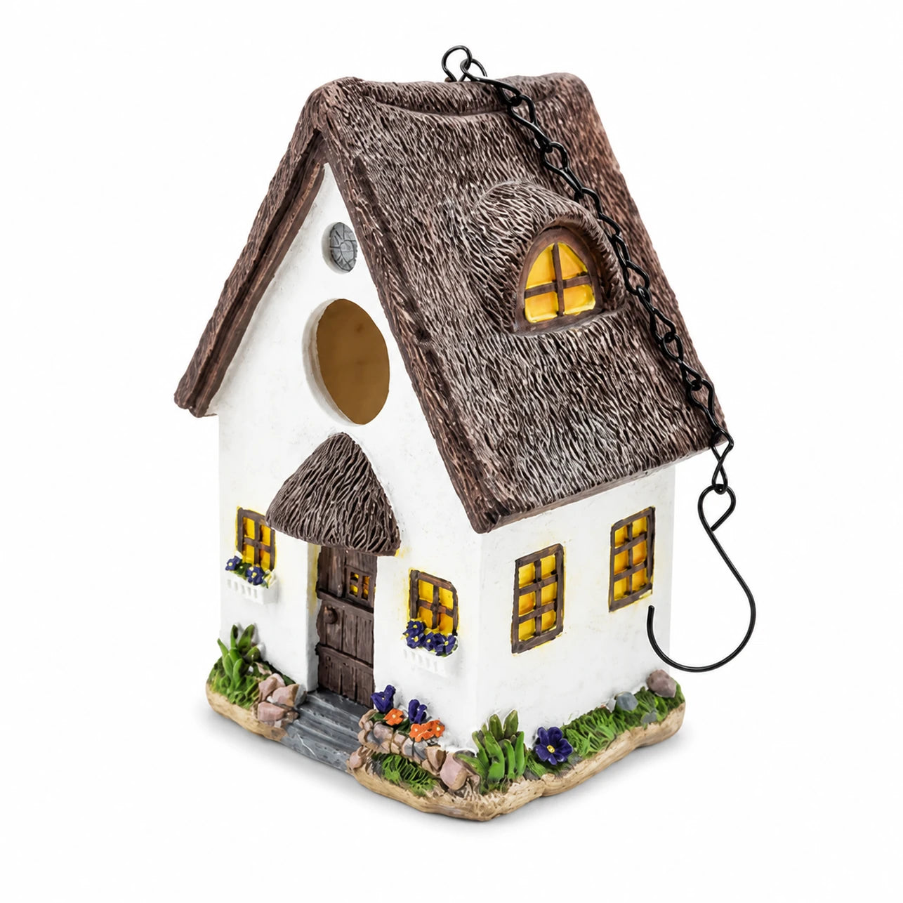 Birdhouse hanging white — photo 2