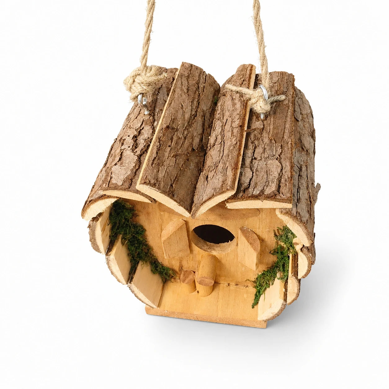 Birdhouse trunk moss — photo 2