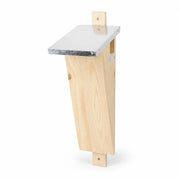 Birdhouse slender in wood with zinc roof — photo 2