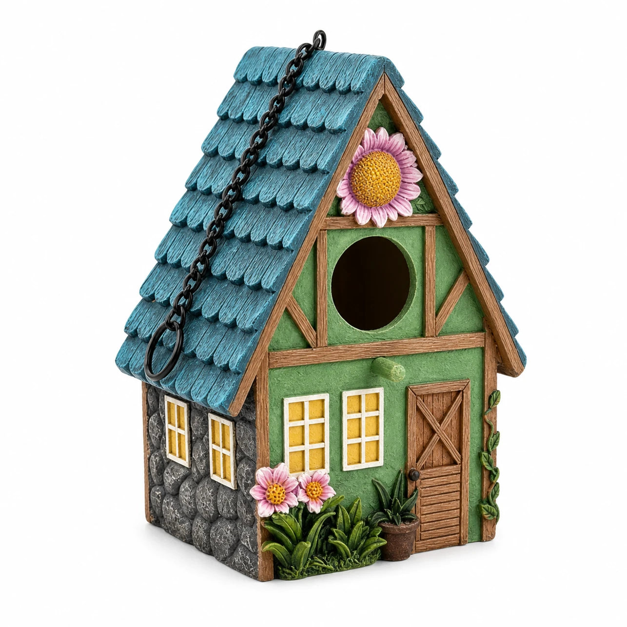 Birdhouse hanging green style chalet — photo 2