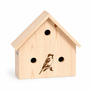 Birdhouse villa silhouette — photo 2