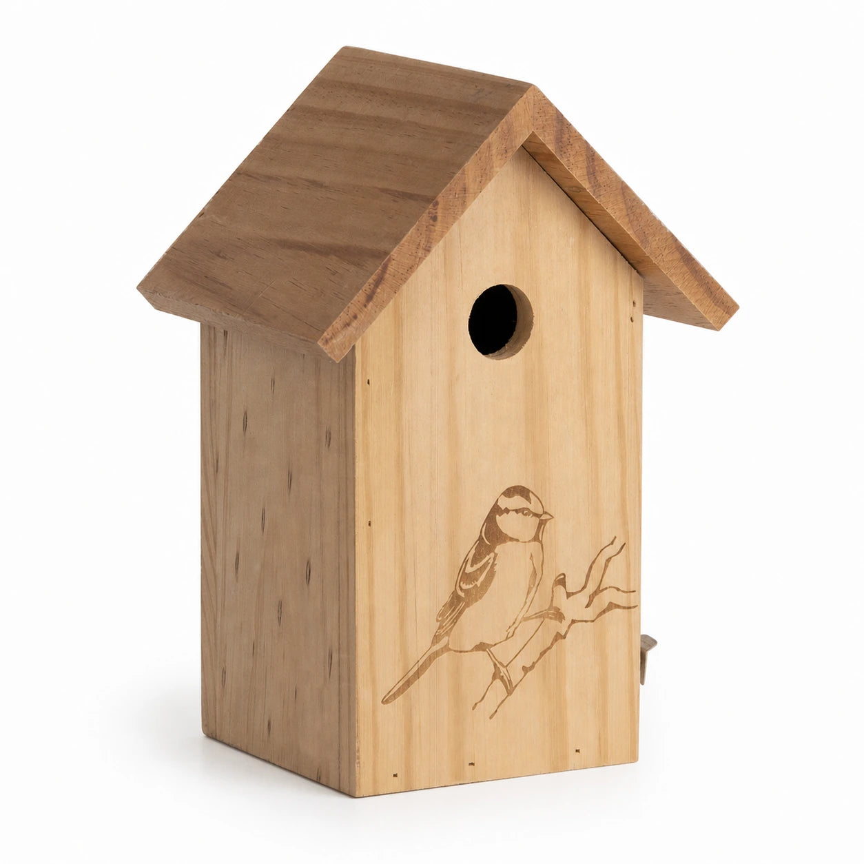 Birdhouse engraved with entrance 27 mm — photo 2