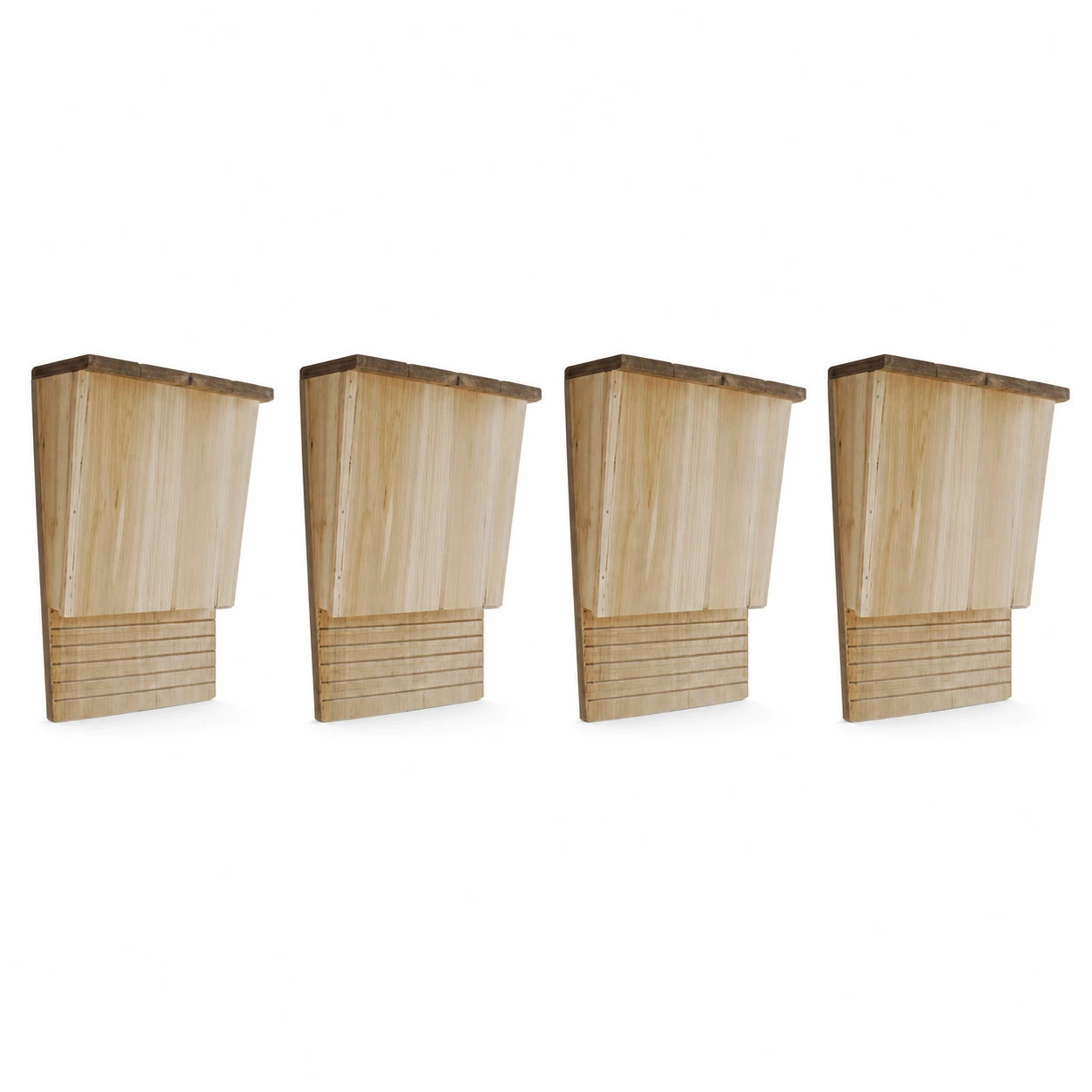 Set of 4 birdhouses with bats 22 × 12 × 34 cm — photo 2
