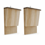 Set of 2 birdhouses with bats 22 × 12 × 34 cm — photo 2