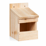 Birdhouse in fir brown size 20 × 12 × 15,5 cm — photo 2