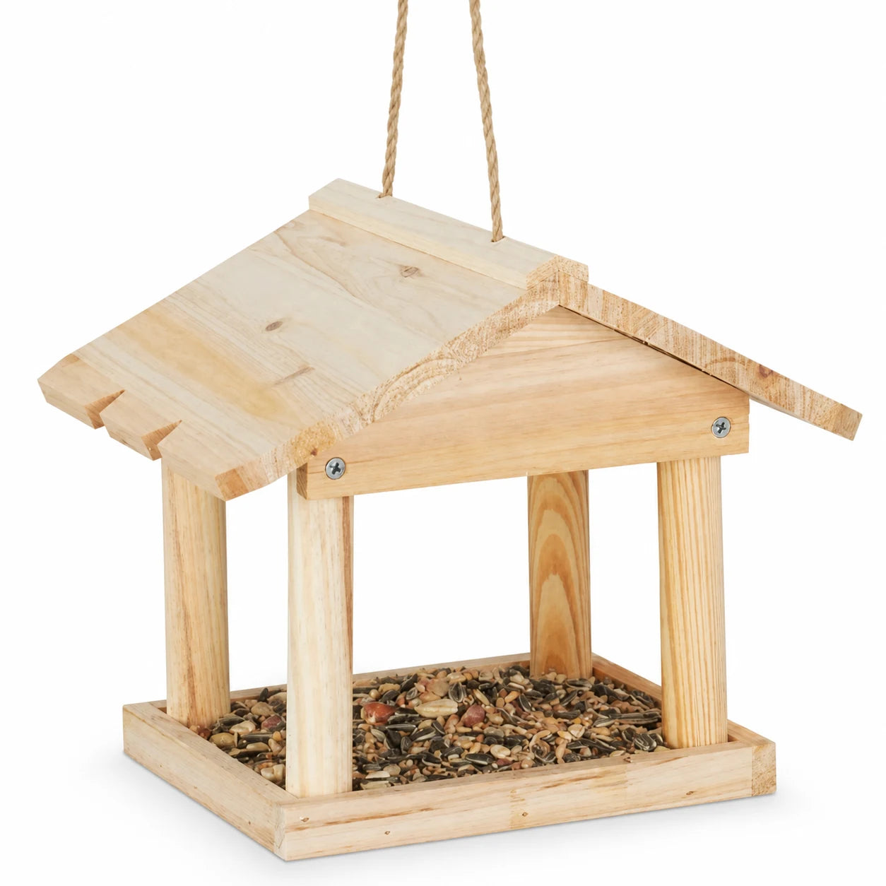 Birdhouse hanging in wood — photo 2