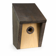 Birdhouse grey in wood oiled — photo 2