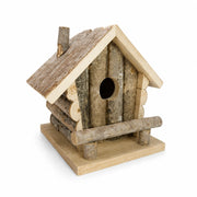 Birdhouse in wood brown size 20 × 17 × 19 cm — photo 2