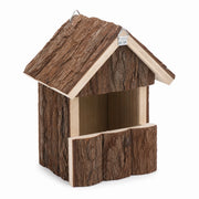 Birdhouse in pine brown size 30 × 40 cm — photo 2