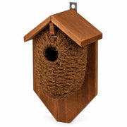 Birdhouse in wood brown — photo 2