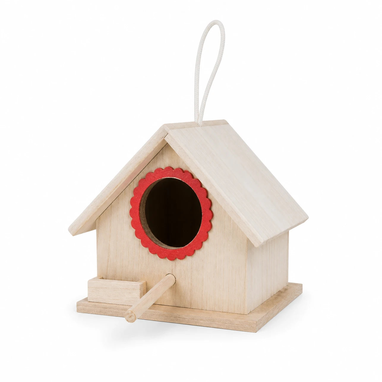 Birdhouse hanging in pine red — photo 2