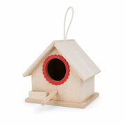 Birdhouse hanging in pine red — photo 2