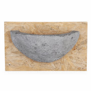 Birdhouse in concrete and wood — photo 2