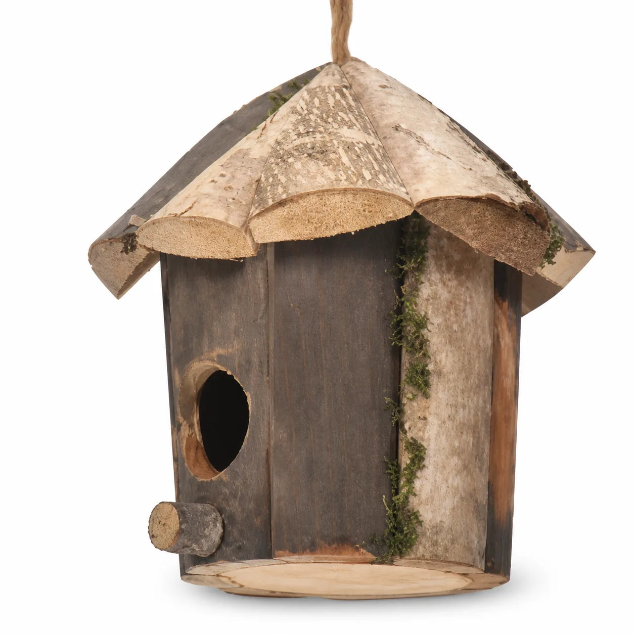 Birdhouse bark rustic — photo 2