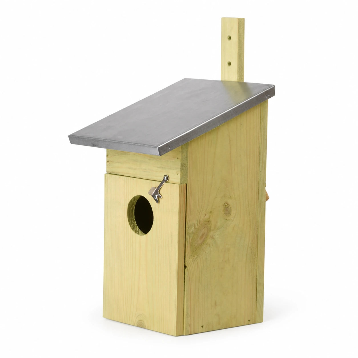 Birdhouse with zinc roof entrance 50 mm — photo 2