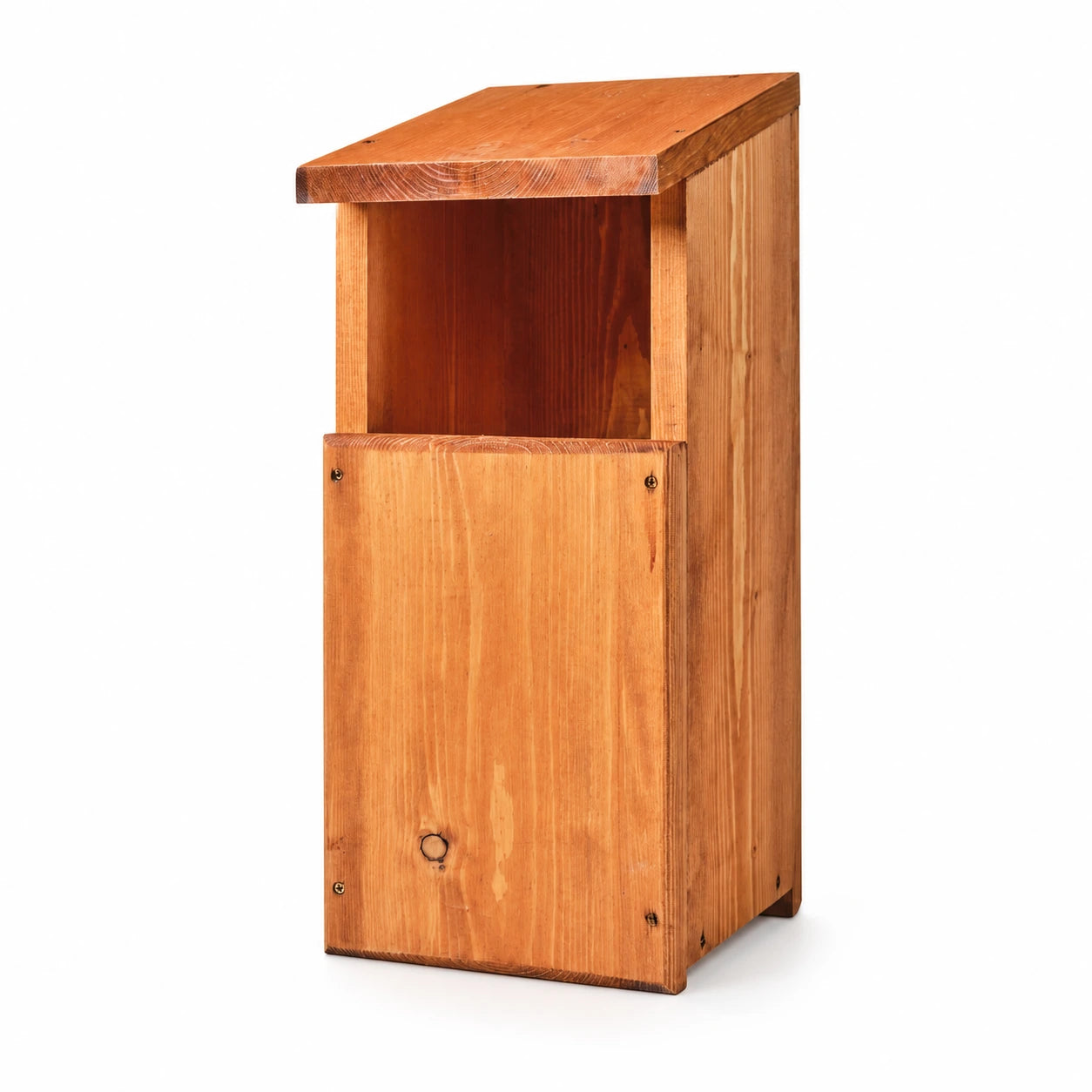 Large birdhouse in cedar with open front — photo 2