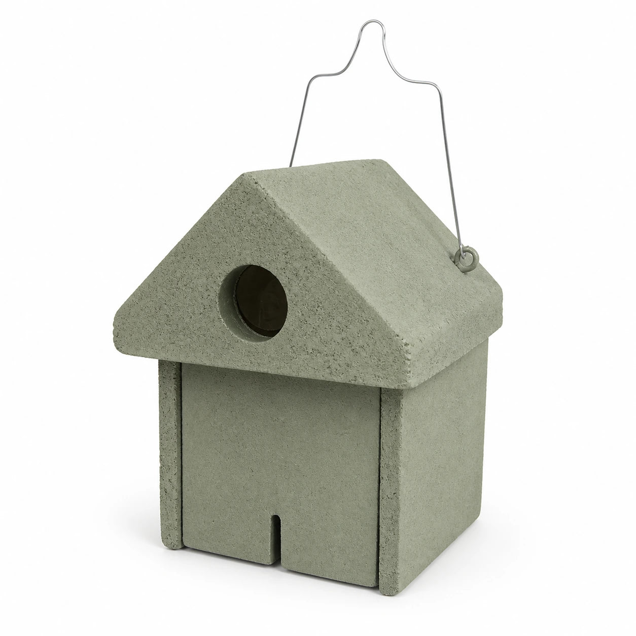 Birdhouse green entrance 45 mm — photo 2