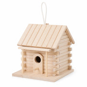 Birdhouse hanging in pine size 18 × 16 × 17 cm — photo 2