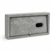 Birdhouse built-in in wood concrete — photo 2
