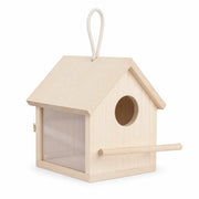 Birdhouse observation in wood size 14 × 14 × 13 cm — photo 2