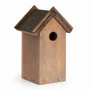 Birdhouse slender brown with double bitumen roof — photo 2