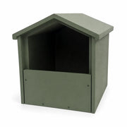 Birdhouse in concrete with open front — photo 2