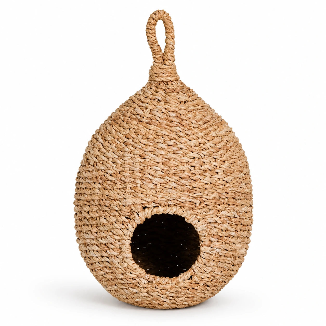 Birdhouse in rush woven — photo 2