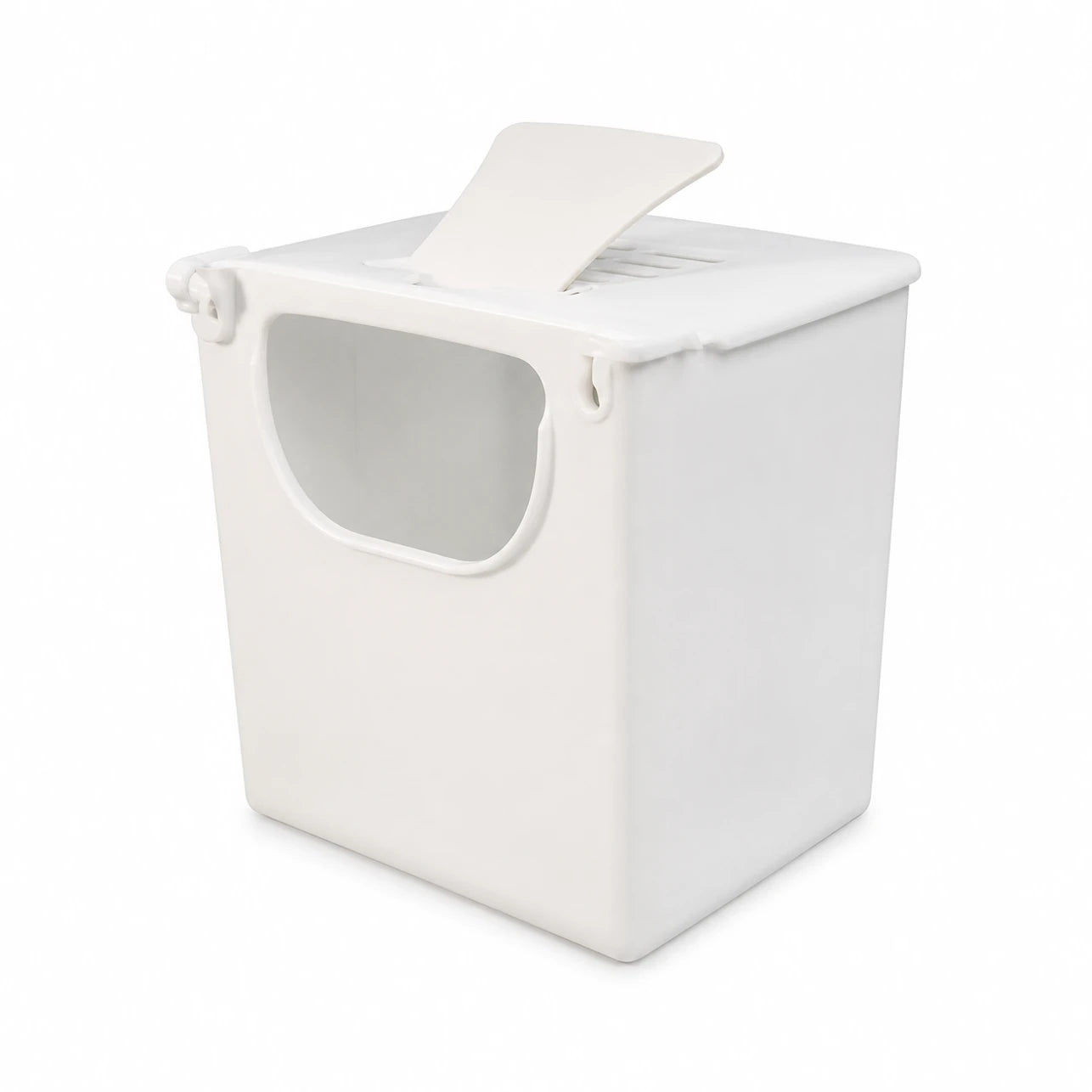 Birdhouse in plastic with front sloping — photo 2