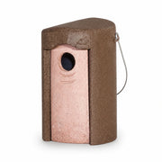 Birdhouse rounded hanging in wood concrete 45 mm — photo 2