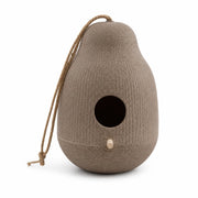 Birdhouse hanging in resin grey in shape of pebble — photo 2