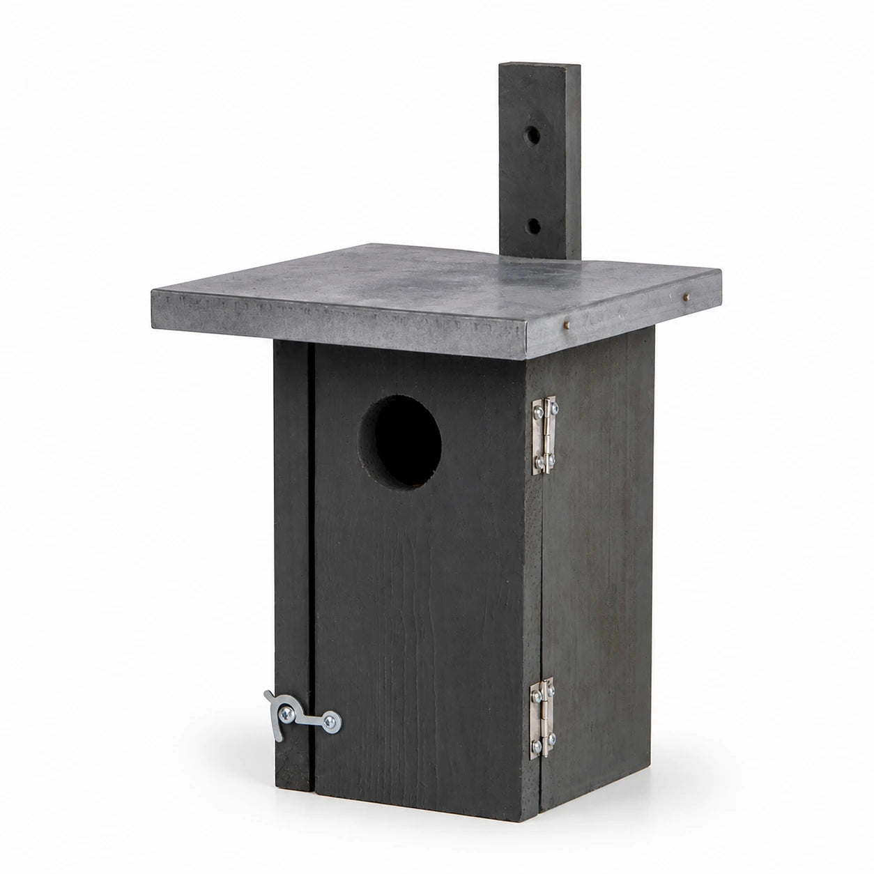 Birdhouse grey compact with roof flat 30 mm — photo 2