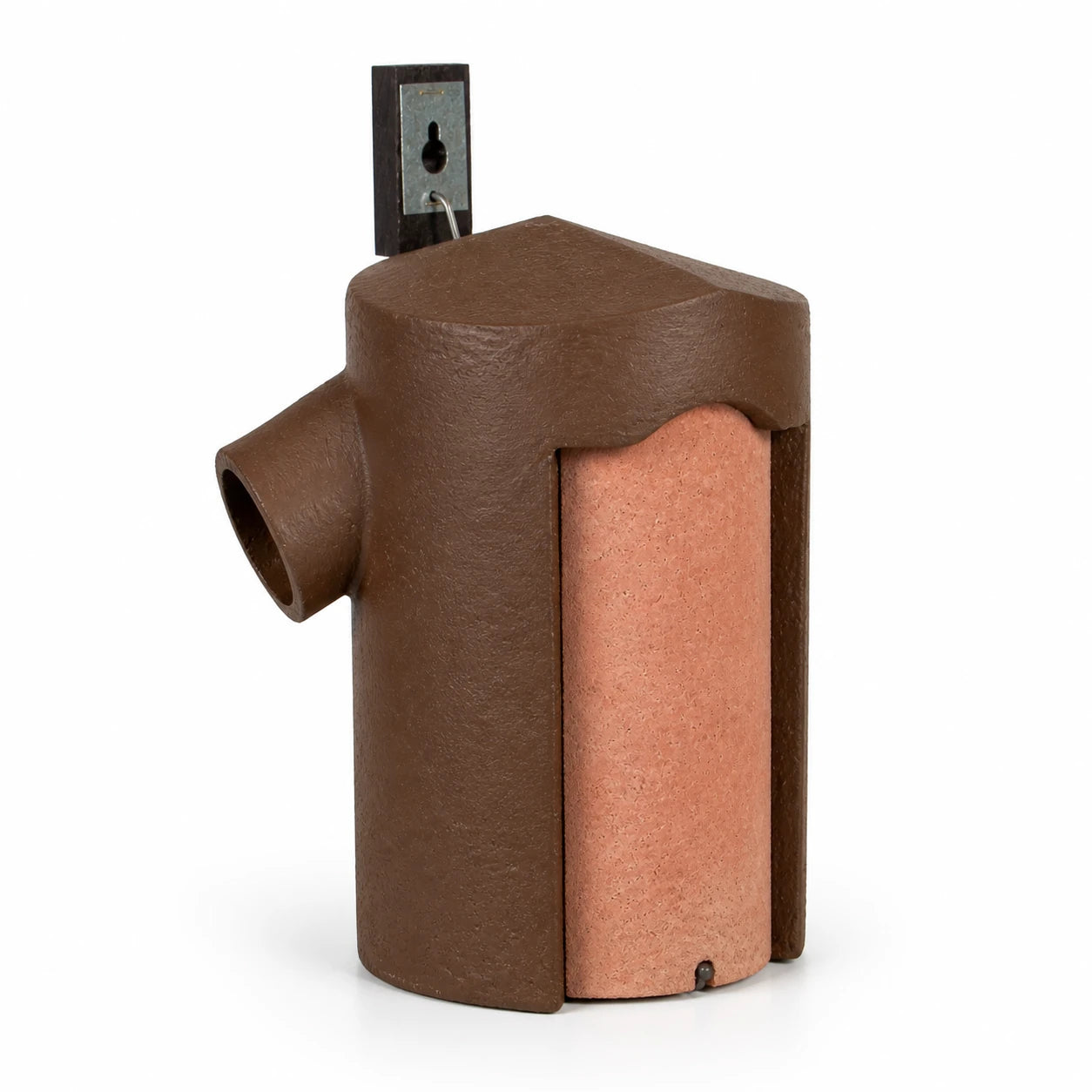 Birdhouse cylindrical with access side — photo 3