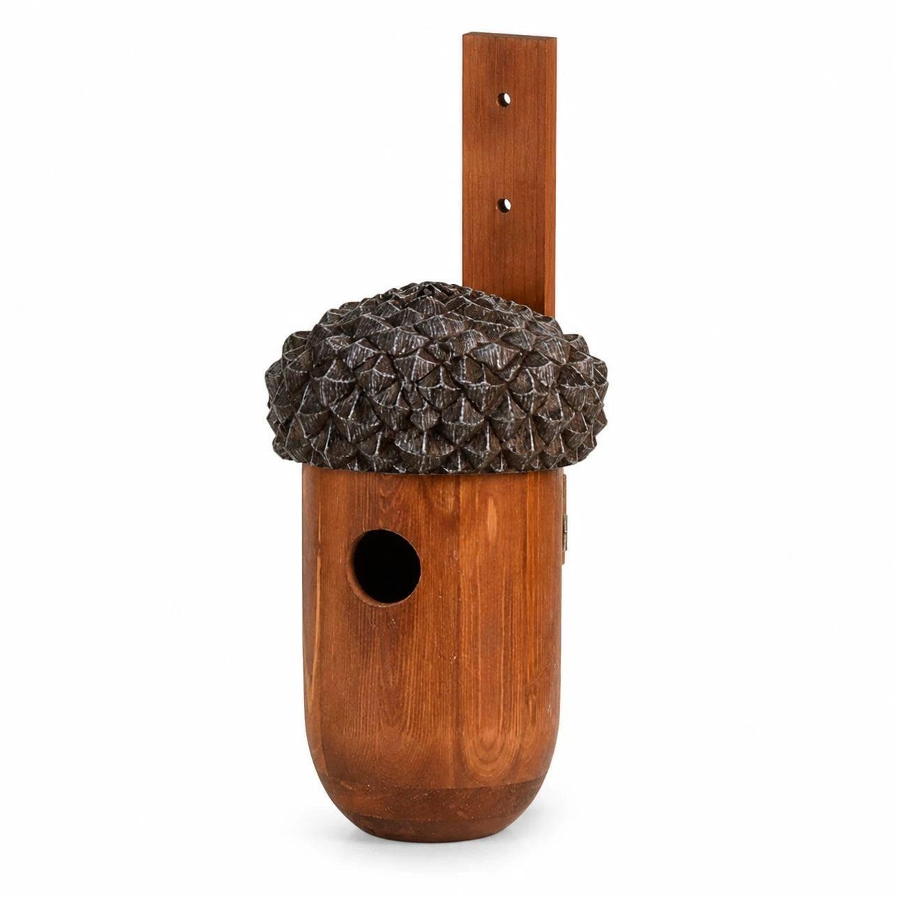 Birdhouse in pine brown — photo 3