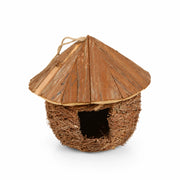 Birdhouse in willow brown size 28 × 28 × 28 cm — photo 3