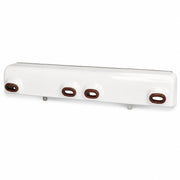 Birdhouse horizontal white with four entrances — photo 3