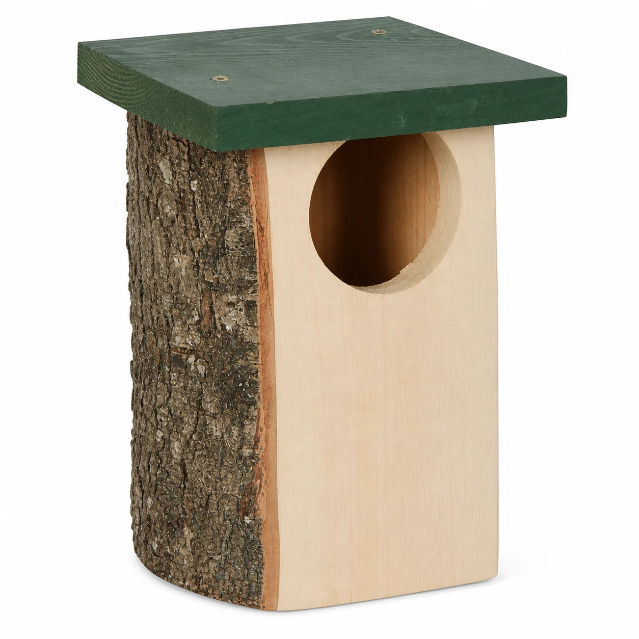 Birdhouse in bark — photo 3