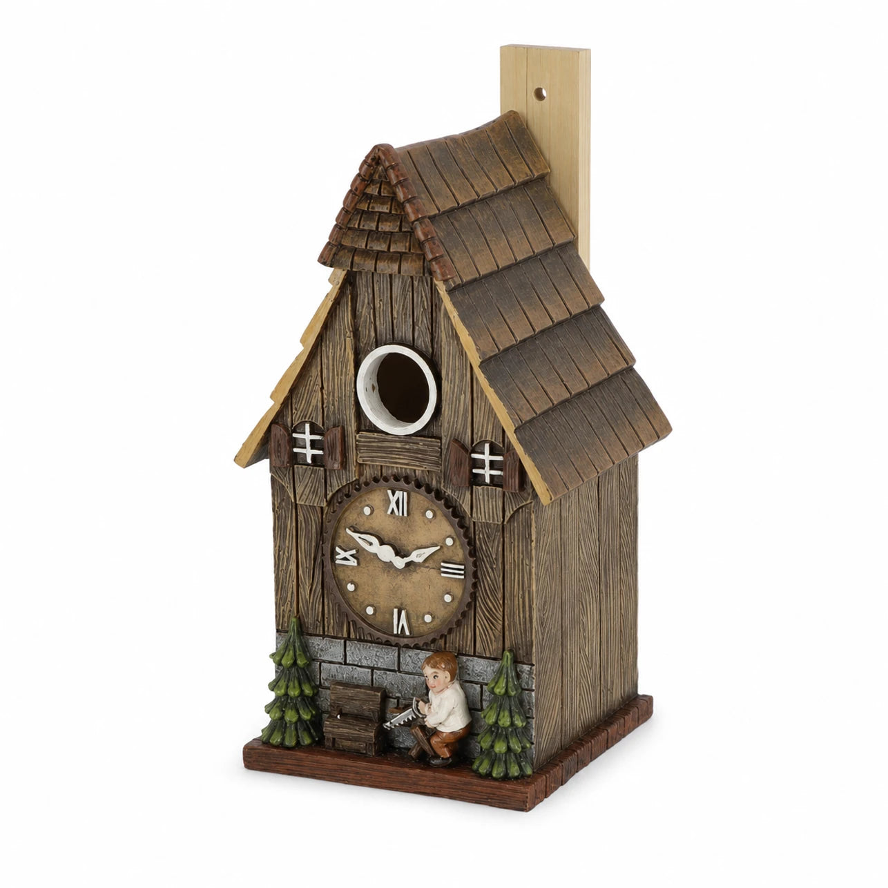 Birdhouse in wood size 14,4 × 13,1 × 25,2 cm — photo 3